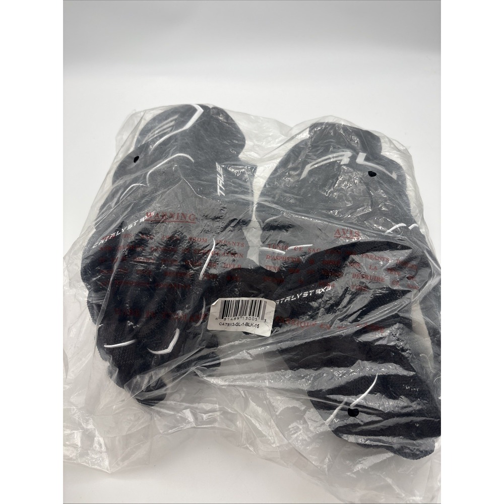 True Catalyst 9X3 Ice Hockey Gloves  15" Black Senior